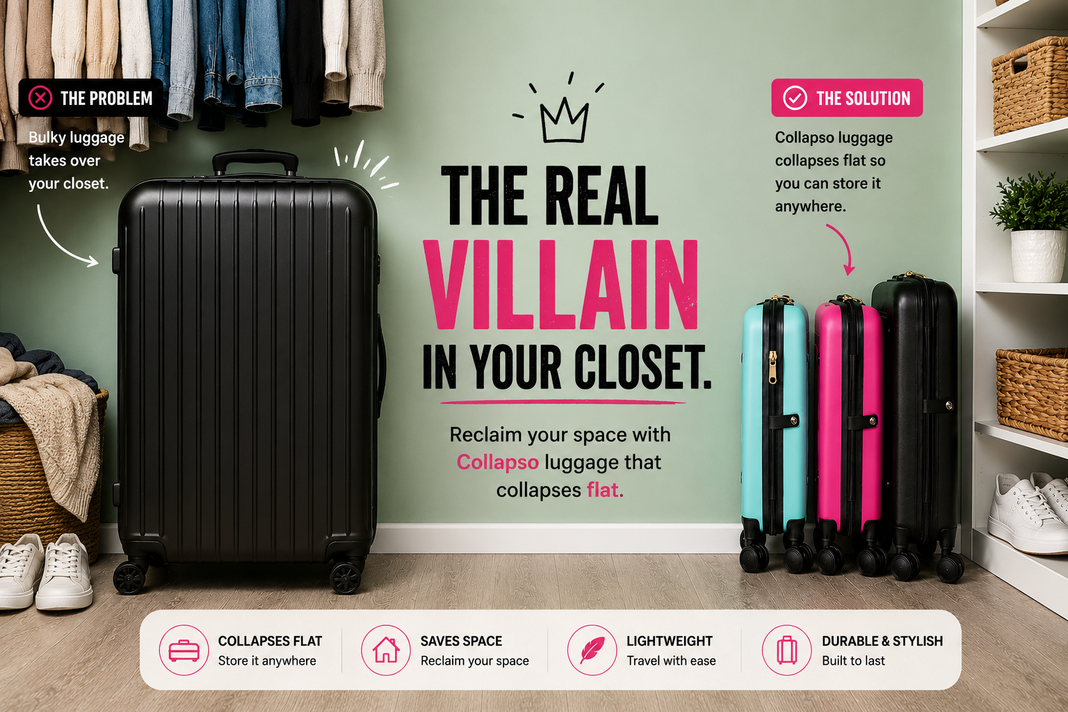 The Real Villain in Your Closet Is Your Luggage